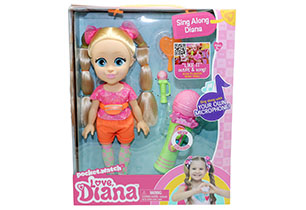 Love Diana Sing Along Doll With Mic - Like It Song