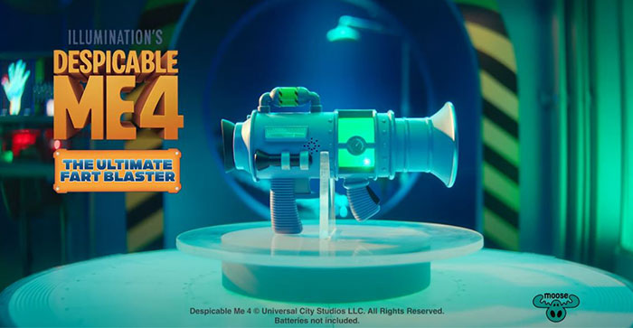Despicable Me 4 Ultimate Fart Blaster - Video