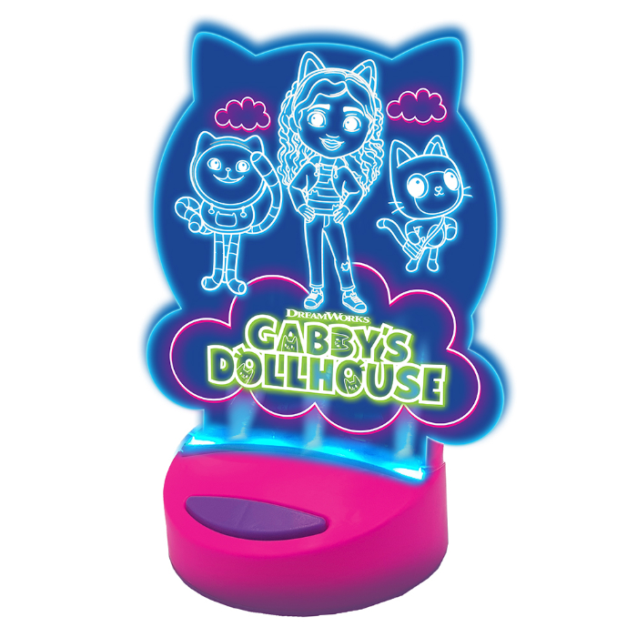 Introducing Gabby’s Dollhouse Paint N lite – a magical LED night light ...