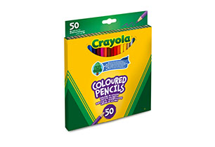 Crayola 50 Coloured Pencils