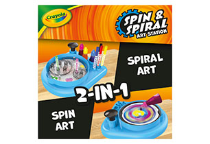 Crayola Spin N Spiral Art Station 2.0