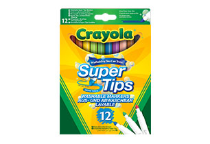 Crayola Supertips Washable Markers 12ct