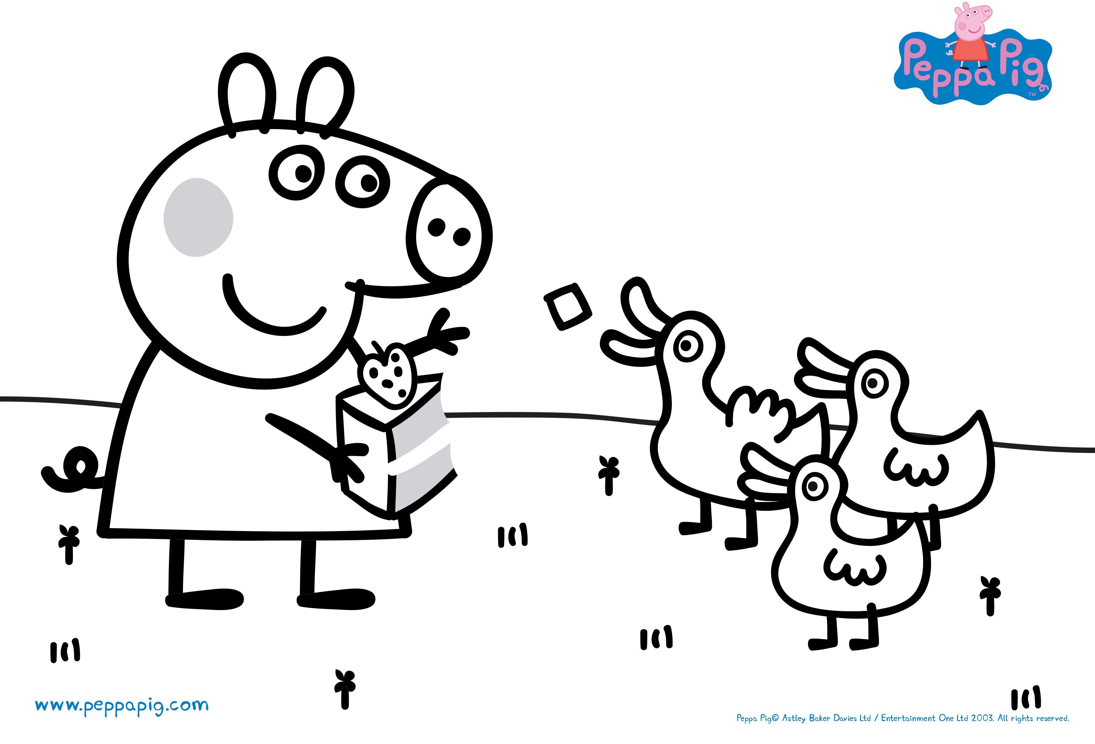 peppa pig coloring pages airplane