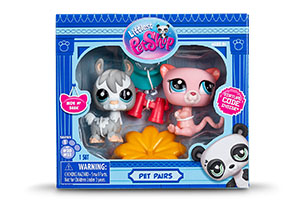 Littlest Pet Shop Pets Pair 2 Pack in CDU Assorted - Wave 1