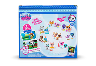 Littlest Pet Shop Pets Pair 2 Pack in CDU Assorted - Wave 1