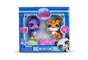 Littlest Pet Shop Pets Pair 2 Pack in CDU Assorted - Wave 1