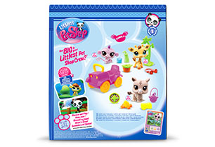 Littlest Pet Shop Safari Pack (3Pets/7 Access/1Card/5 Digital Surprises)