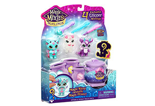 Magic Mixies Mixlings Sparkle Magic Mega 4 Pack