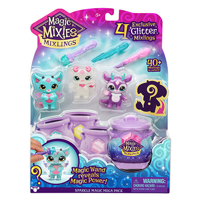 Magic Mixies Mixlings Sparkle Magic Mega 4 Pack