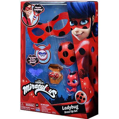 Miraculous Basic Role Play Set-Ladybug Dress Up Set | Miraculous ...