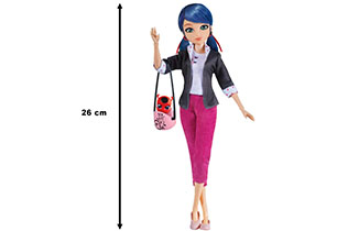 Miraculous Deluxe Fashion Flip Marinette to Ladybug Doll, Miraculous