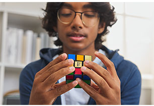 Rubiks Retro Cube 50th Anniversary