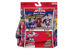 Akedo Starter Pack Assorted (Beast Strike)