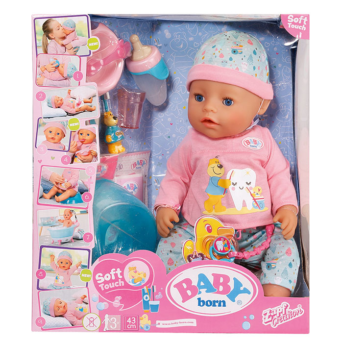 baby born bathing fun doll