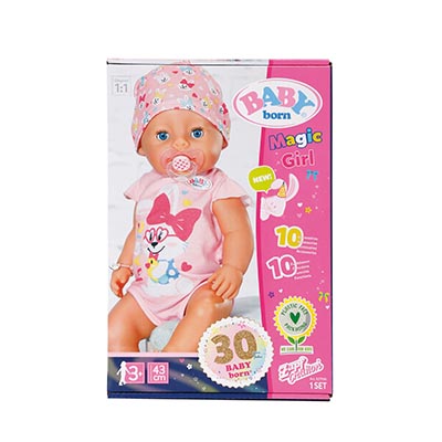 Baby Born Magic Doll Girl | Baby Born | Prima Toys