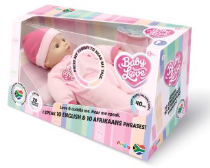 Prima Baby Love - Eng/Afr Talking Doll