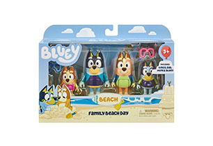 Bluey 4pk Figure Set