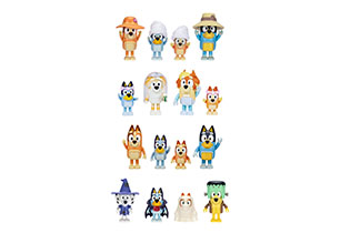 Bluey Season 11 4 Pack Figure Set