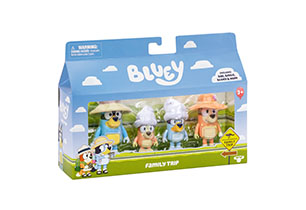 Bluey Season 11 4 Pack Figure Set