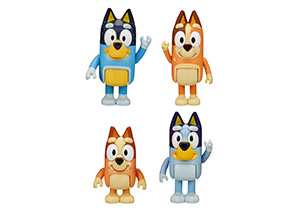 Bluey Season 11 4 Pack Figure Set