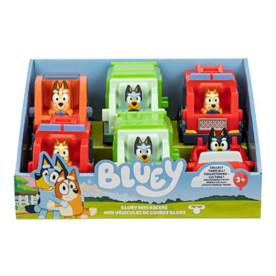 Bluey Season 12 Mini Racers Single Pack