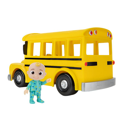 Cocomelon Musical Yellow School Bus | Cocomelon | Prima Toys