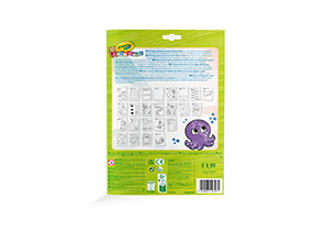 Crayolo Mini Kids Colour&Shape Activity Book With 8 Crayons