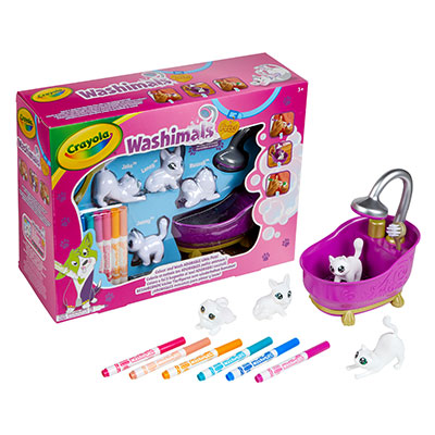 Crayola Washimals Pets Tub Playset