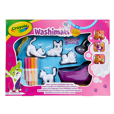 Crayola Washimals Pets Tub Playset