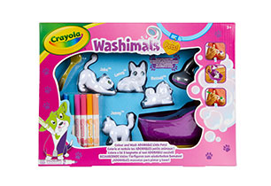 Crayola Washimals Pets Tub Playset