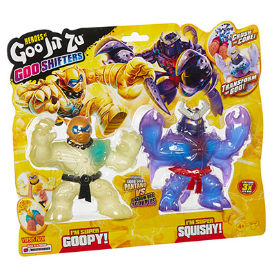 Goo Jit Zu Double Pack - Goo Shifters | Heroes of Goo Jit Zu - Goo ...