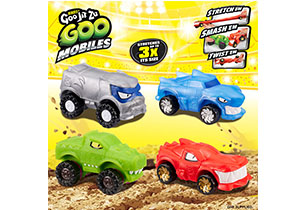 Goo Jit Zu Goo Vehicles 1 Pack Assorted