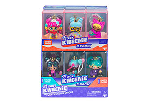 Xox Kweenie 3 Pack CDU Quirky And Fearless Assorted