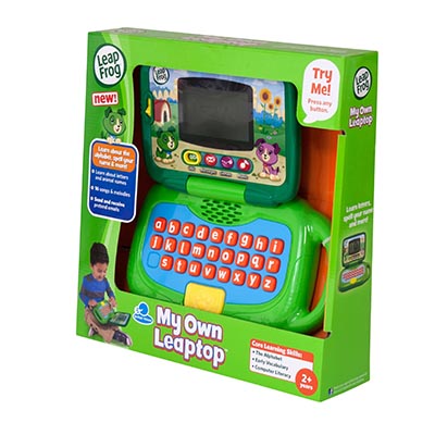 LeapFrog My Own Leaptop 2 - Green | LeapFrog | Prima Toys