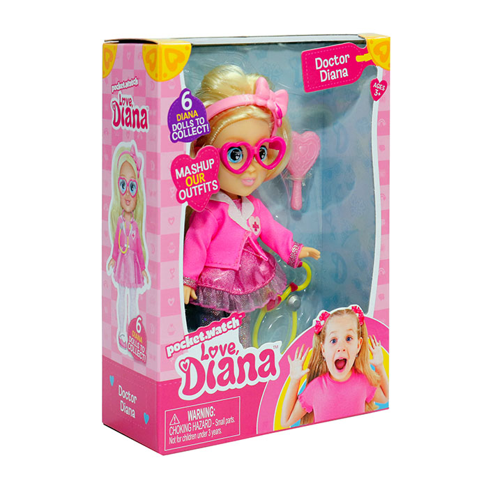 Love Diana 15cm Doctor Diana Doll | Love Diana | Prima Toys