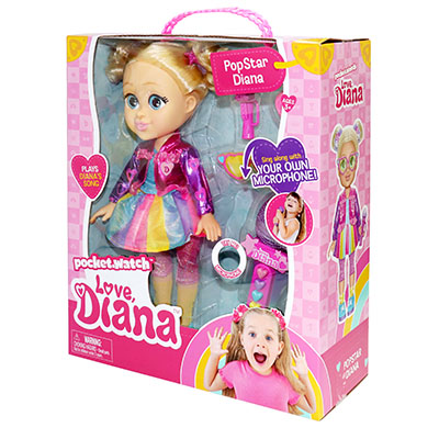 Love Diana Sing Along Popstar Doll | Love Diana | Prima Toys