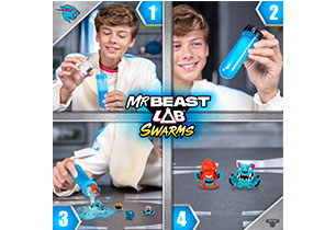 Mr Beast Lab Swarms Test Tube 2Pack  In CDU