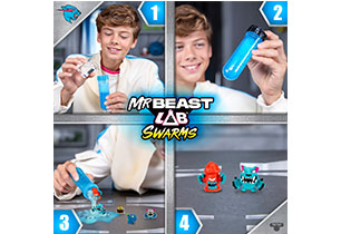 Mr Beast Lab Swarms Mega Lab 12 Pack