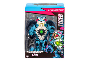 Mr Beast Lab Collector Figures 2 Assorted (Tiger & Panther)