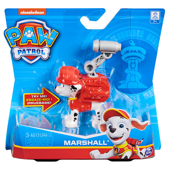 PAW Patrol – Action Pack Pup Set – Marshall, Rubble & Skye – 3