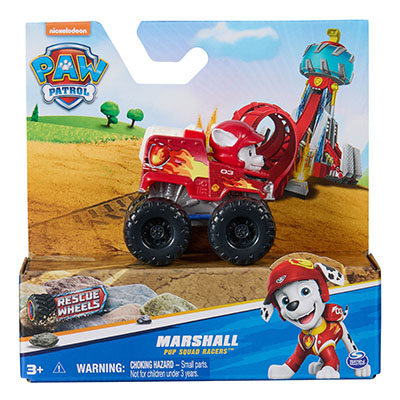 Paw Patrol Pup Squad Vehicle Rescue Wheels Assorted