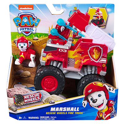 Paw Patrol Themed Vehicles Rescue Wheels - Marshall