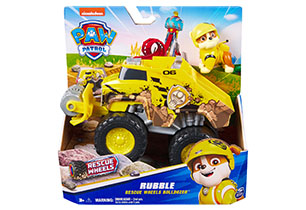 Paw Patrol Themed Vehicles Rescue Wheels - Rubble