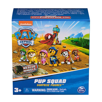 Paw Patrol Pup Squad Figure Rescue Wheels Assorted