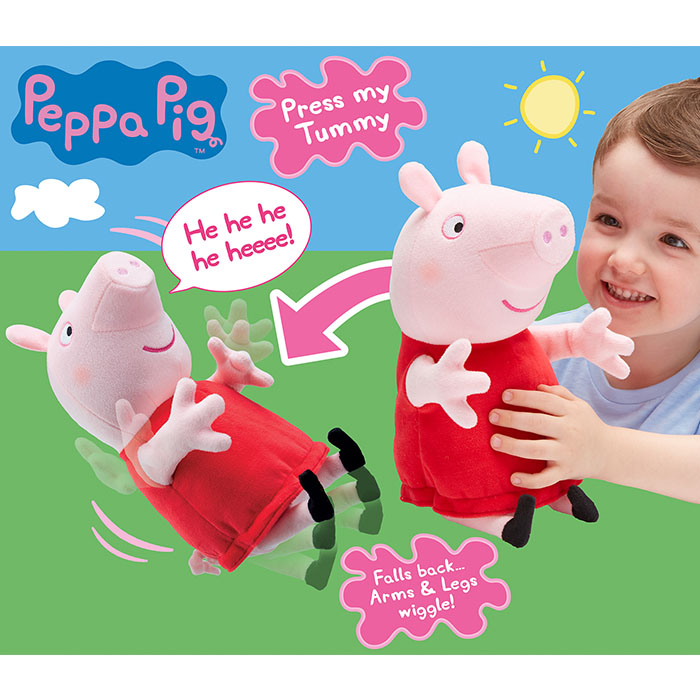 laughing peppa pig toy