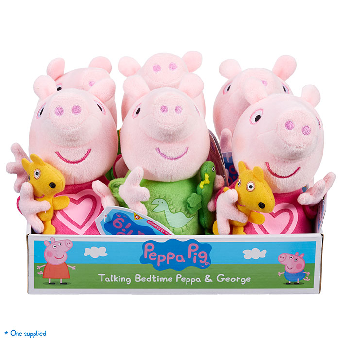 Peppa Pig Talking Peppa & George | Peppa Pig | Prima Toys