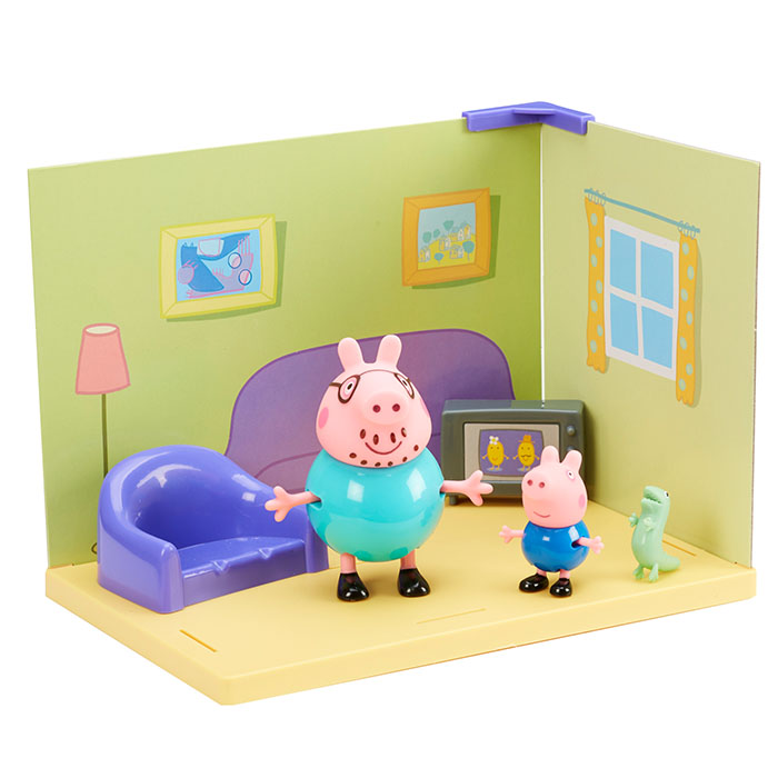 Peppa Pig Scene Asstd Peppa Pig Prima Toys