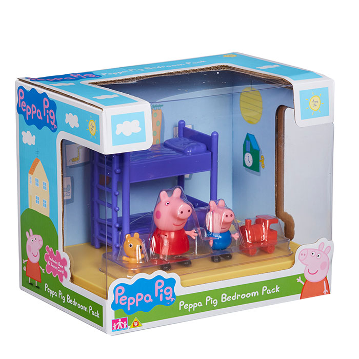 peppa pig bunk bed toy