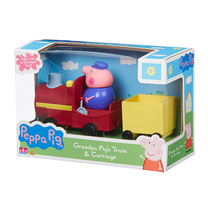 peppa pig grandpa's train toy