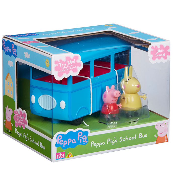 peppa pig bus set